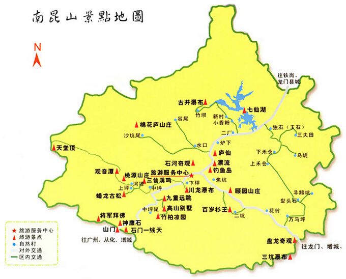 nankun-mountain-map